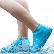 Силиконовые водонепроницаемые бахилы Чехлы на обувь WSS1 M 39-41р Blue SKL25-223356 Киев
