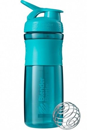 Бутылка-шейкер спортивная BlenderBottle SportMixer 820ml Teal SKL24-144851 Киев - изображение 1