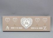 Вешалка Сердце коричневая SKL11-208921 Киев