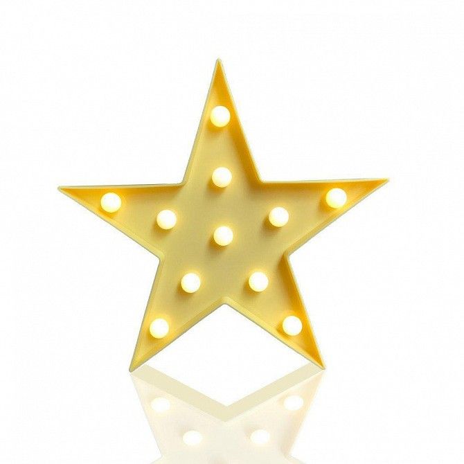 Декоративный Led светильник ночник Звездочка KS Funny Lamp Star SKL25-145851 Киев - изображение 1
