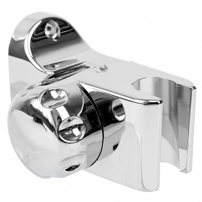 Держатель для ручной лейки Bathlux вертикальный пластиковый 20123 SKL11-132102 Київ - изображение 1