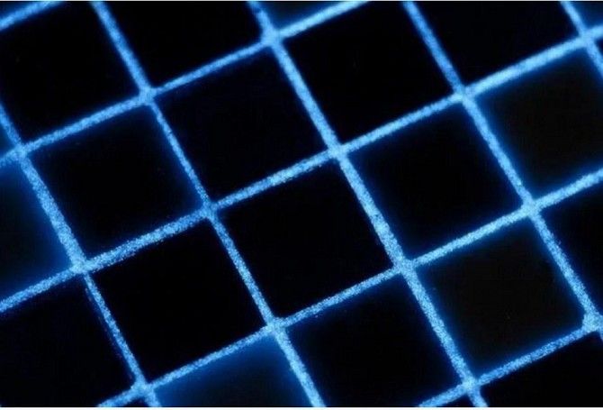 Светящийся порошок люминесцент синий в темноте и белый на свету Люминофор Просто и Легко 50г SKL12-2 Київ - изображение 1