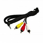 Аудио-видео кабель Mini Jack ST 3.5 на 3RCA 1.2м SKL31-150838 Київ