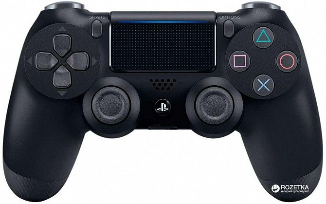 Беспроводной геймпад PS4 Wireless черный SKL11-241165 Київ - изображение 1