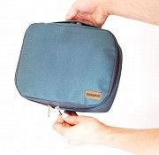 Дорожный органайзер для косметики с отстегивающимся кармашком Organize серый C011 SKL34-176420 Киев
