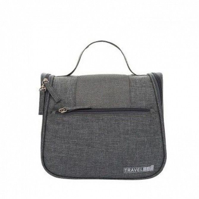 Дорожный подвесной органайзер для косметики Travel bag Grey SKL32-152804 Киев - изображение 1