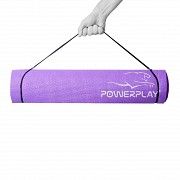 Килимок для фітнесу і йоги PowerPlay 4010, 173х61х0,6 Фіолетовий SKL24-143782 Киев