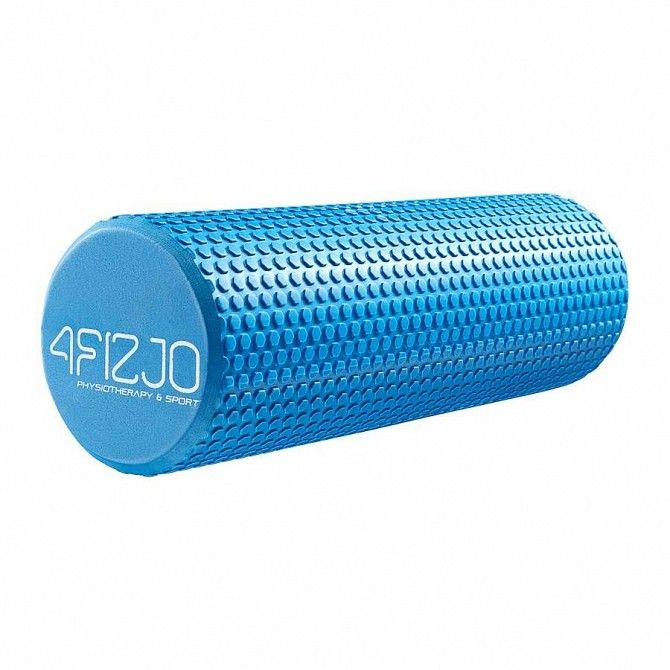Массажный ролик, валик, роллер 4FIZJO Eva 45 x 15 см 4FJ0119 Blue SKL41-240433 Киев - изображение 1