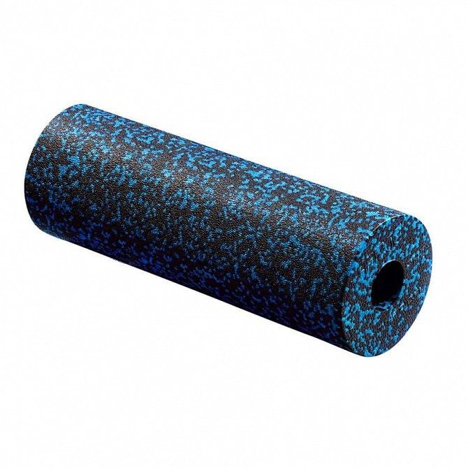 Массажный ролик, валик, роллер гладкий 4FIZJO 4FJ1141 Black-Blue SKL41-227489 Киев - изображение 1