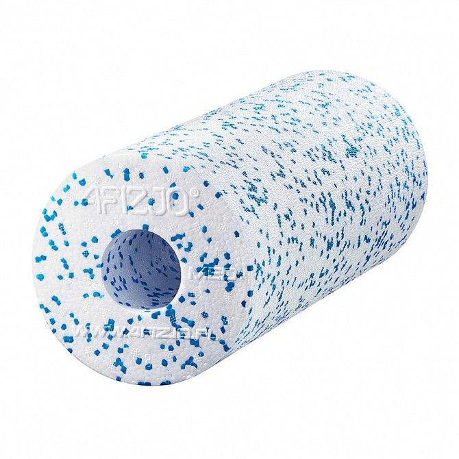 Массажный ролик, валик, роллер гладкий 4FIZJO Epp Med plus 4FJ0054 White-Blue SKL41-227827 Киев - изображение 1