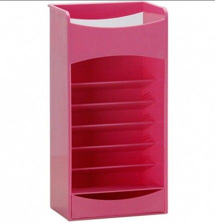 Органайзер для косметики Cosmake вертикальный Lipstick And Nail Polish розовый SKL11-187046 Киев - изображение 1
