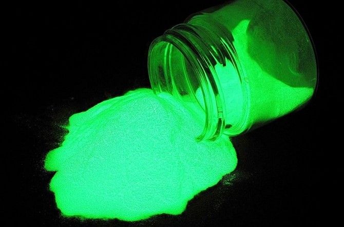 Светящийся порошок люминесцент зеленый базовый Люминофор Просто и Легко 100г SKL12-241370 Київ - изображение 1