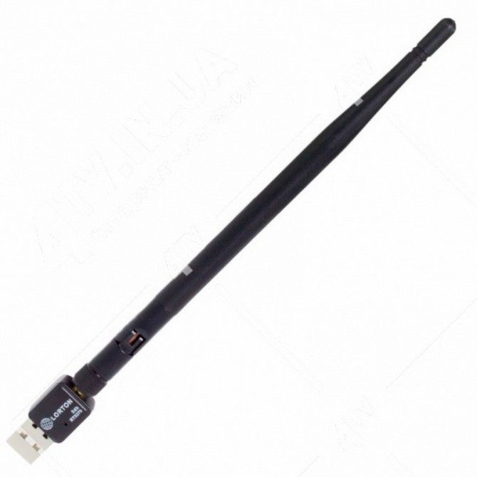 Usb Wi-Fi адаптер Lorton RT5370 5dBi c внешней съёмной антенной SKL31-150790 Київ - изображение 1