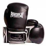 Боксерські рукавиці PowerPlay 3019 Чорні 12 унцій SKL24-144181 Киев