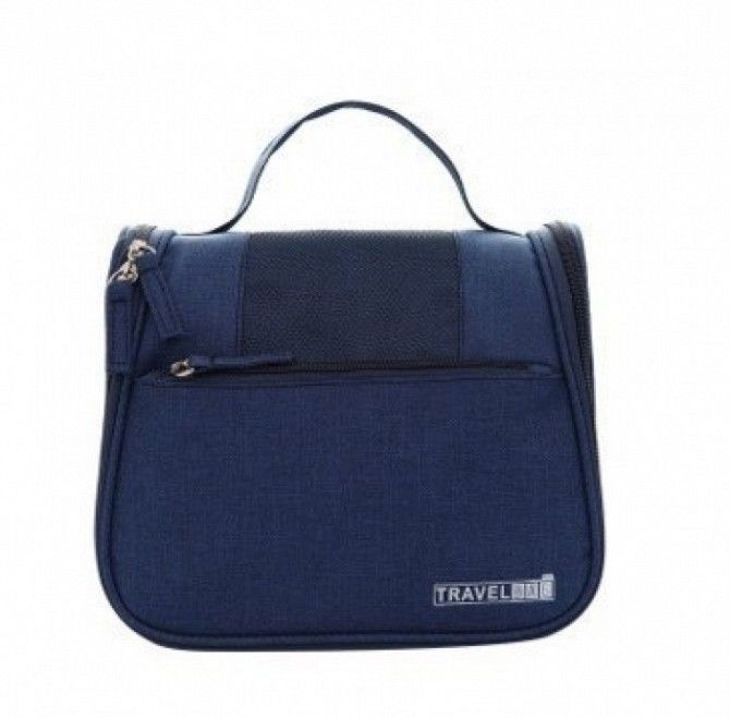Дорожный подвесной органайзер для косметики Travel bag Blue SKL32-152805 Киев - изображение 1