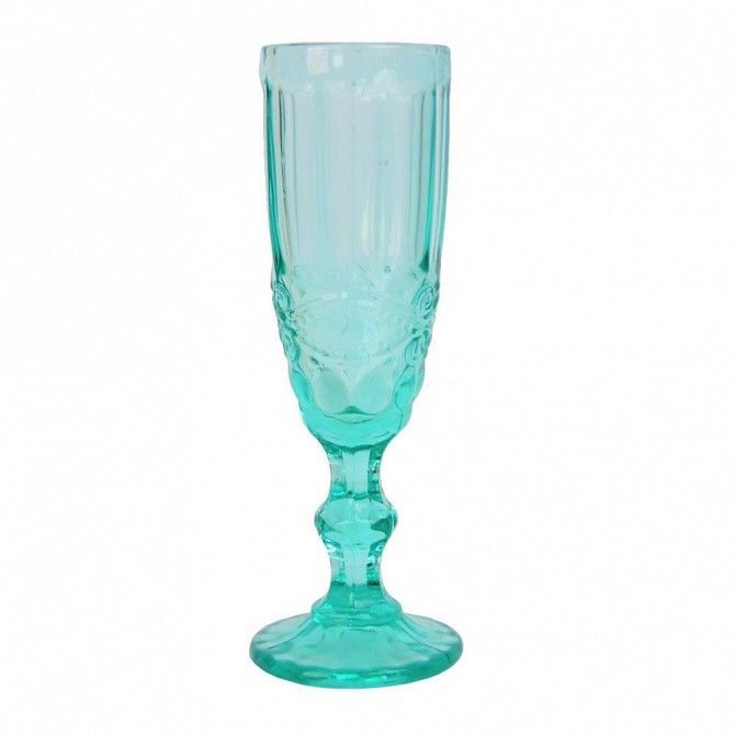 Бокал под шампанское Ornament бирюза SKL11-209499 Киев - изображение 1