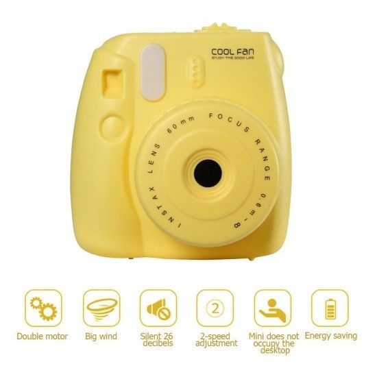 Вентилятор Фотоаппарат Yellow SKL32-152755 Киев - изображение 1