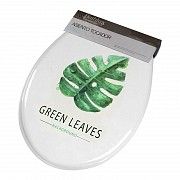 Сиденье для унитаза Bathlux Green Leaves 50515 SKL11-132610 Киев