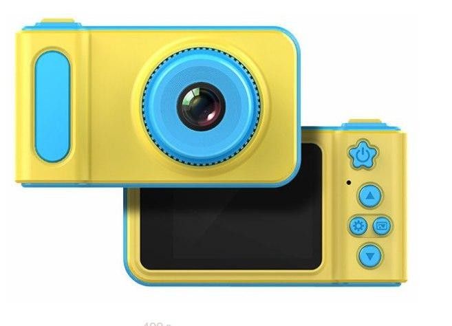 Детский фотоаппарат с записью видео и цветным экраном dvr baby camera V7 голубой SKL11-236840 Київ - изображение 1