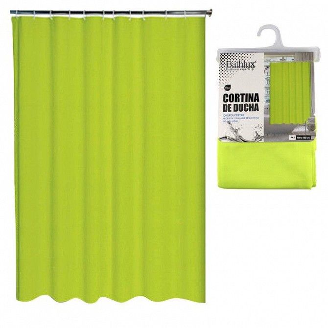 Занавеска в ванную Bathlux Green Leaves 60052 SKL11-132622 Киев - изображение 1