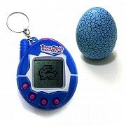 Игрушка электронный питомец Тамагочи в Яйце Динозавра KS Eggshell Game Blue SKL25-150675 Киев