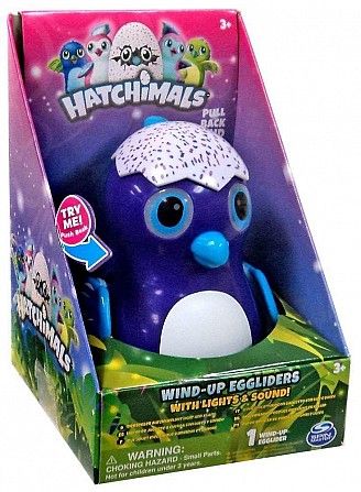 Инерционная игр-ка Хетчималс со звуком и светом,Hatchimals,Wind-Up Eggliders,Draggles,Spin Master SK Киев - изображение 1
