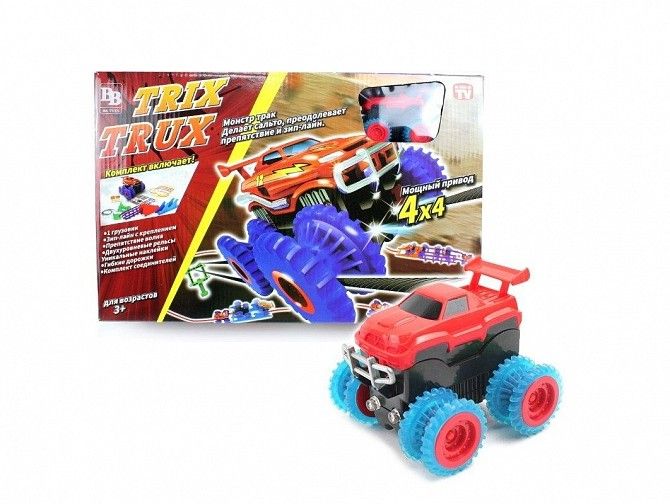 Канатный автотрек Trix Trux с машинкой SKL11-133923 Киев - изображение 1