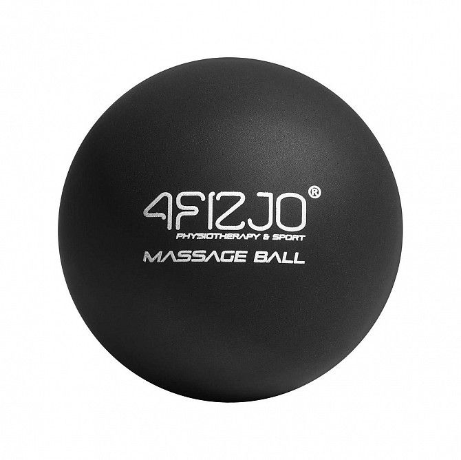 Массажный мяч 4FIZJO Lacrosse Ball 6.25 см 4FJ1196 Black SKL41-227505 Киев - изображение 1