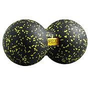 Массажный мяч двойной 4FIZJO Epp DuoBall 12 4FJ0082 Black-Yellow SKL41-227870 Киев