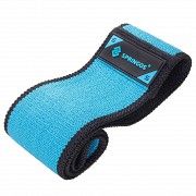Резинка для фитнеса и спорта тканевая Springos Hip Band голубой Size S FA0109 SKL41-250634 Киев