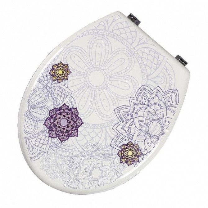 Сиденье для унитаза Bathlux Flor de clasico 50502 SKL11-132606 Киев - изображение 1