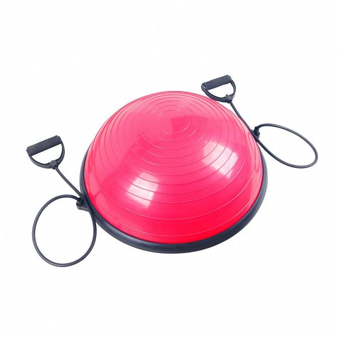 Балансировочная платформа Sport Shiny Bosu Ball 60 см SS6037-2 Pink SKL41-227448 Київ - изображение 1