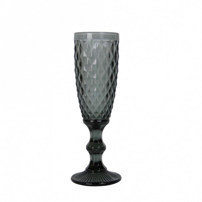 Бокал под шампанское Elegant черный SKL11-209455 Київ - изображение 1