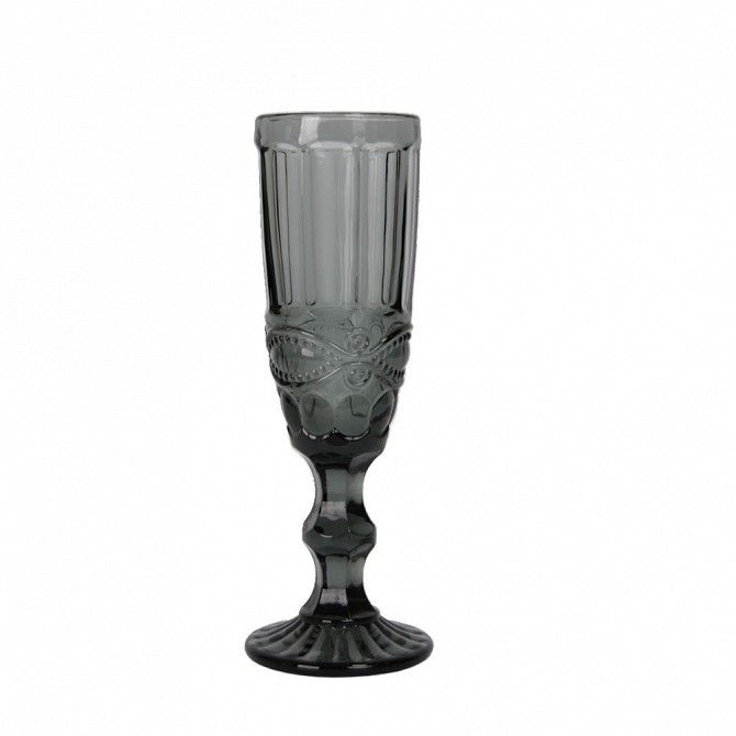 Бокал под шампанское Ornament черный SKL11-209492 Київ - изображение 1
