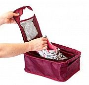 Дорожный органайзер для обуви Organize винный C018 SKL34-176299 Киев