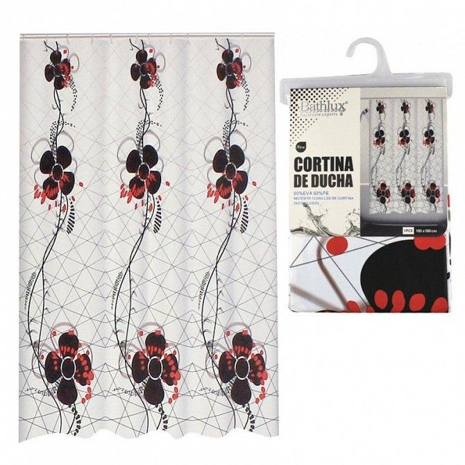 Занавеска в ванную Bathlux Flowers 60561 SKL11-132641 Київ - изображение 1