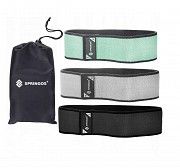 Резинка для фитнеса и спорта тканевая Springos Hip Band 3 шт SKL41-238144 Киев