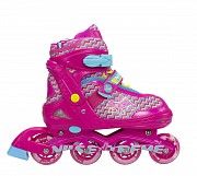 Роликовые коньки Nils Extreme розовые Size 38-41 NJ4613A SKL41-227310 Киев