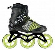 Роликовые коньки Nils Extreme черно-зеленые Size 40 NA1206 SKL41-227576 Киев