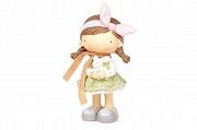 Декоративная фигурка Девочка с зайкой, 20 см SKL11-250110 Киев