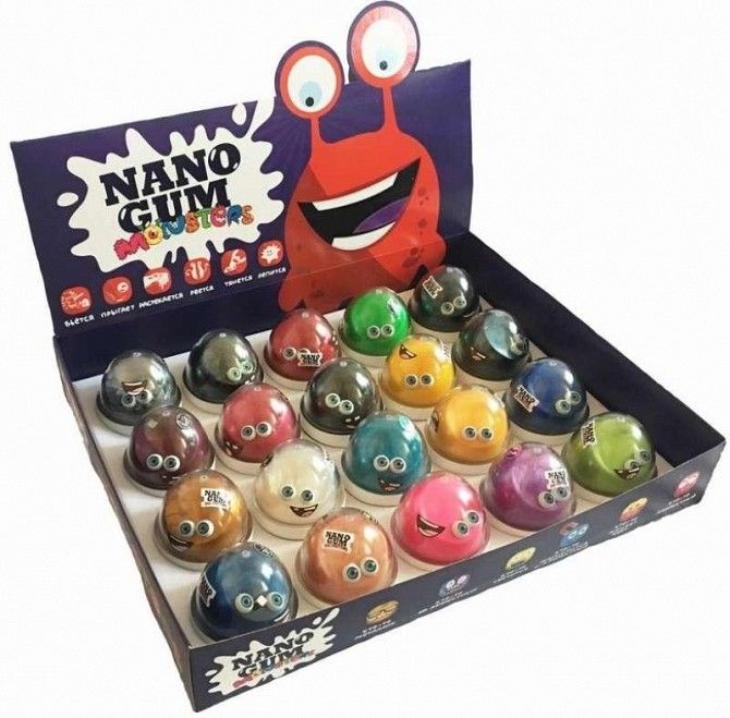 Жвачка для рук Strateg Nano Gum в капсулах, цена за 1 шт SKL11-249417 Киев - изображение 1