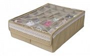 Коробочка на 20 ячеек с крышкой Organize бежевый Beg001-Kr SKL34-176199 Київ