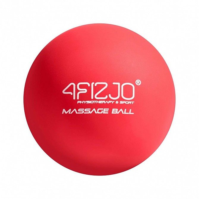 Массажный мяч 4FIZJO Lacrosse Ball 6.25 см 4FJ1202 Red SKL41-227504 Киев - изображение 1