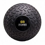 Мяч SlamBall для кросфита и фитнеса Power System 3 кг рифленый PS-4114 SKL24-190151 Киев