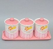 Набор банок для сыпучих продуктов Sweet SKL11-209720 Киев