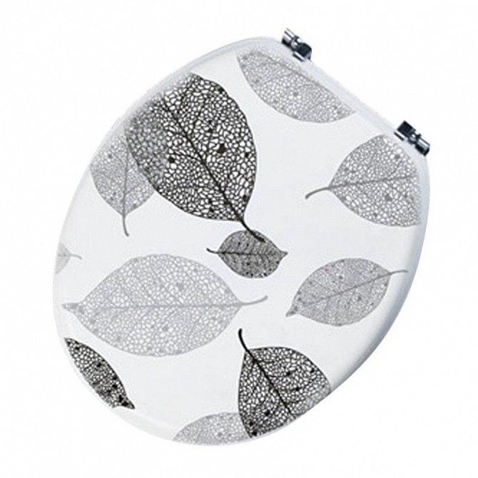 Сиденье для унитаза Bathlux Hojas 50128 SKL11-132584 Київ - изображение 1