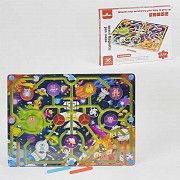Деревянная игра Лабиринт на магнитах SKL11-182058 Киев