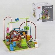 Деревянная игра Лабиринт С 39212 12 SKL11-219743 Киев