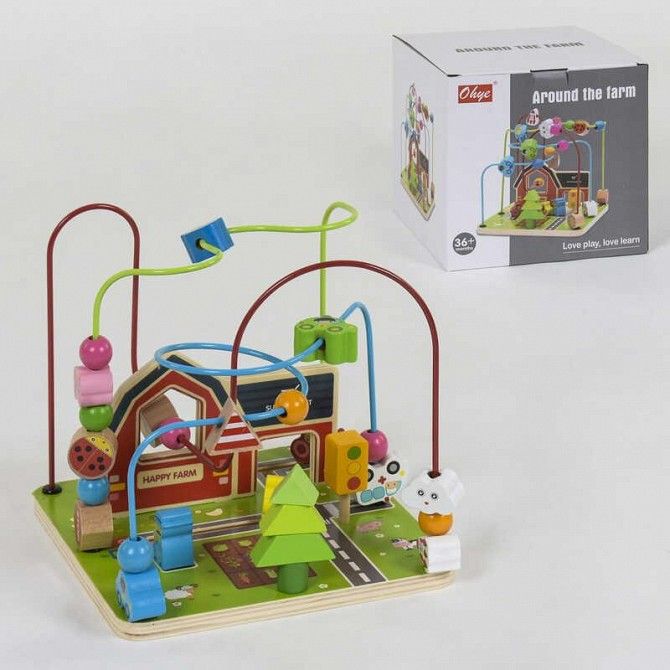 Деревянная игра Лабиринт С 39212 12 SKL11-219743 Киев - изображение 1
