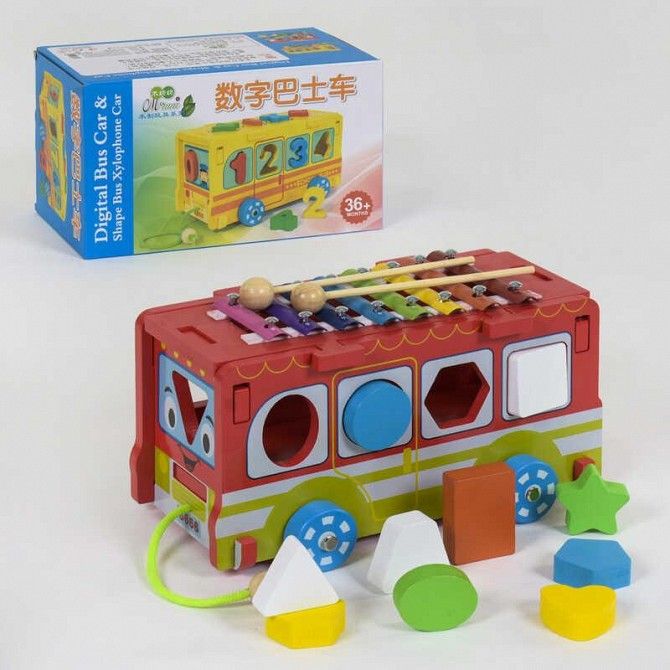 Деревянная игра Автобус С 39261 18 SKL11-219728 Київ - изображение 1